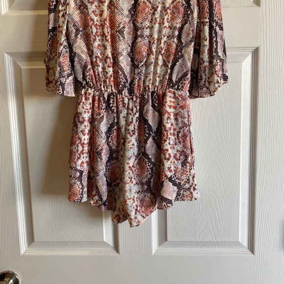 Lovers + Friends Python Print Romper Size: XS - Picture 10 of 11